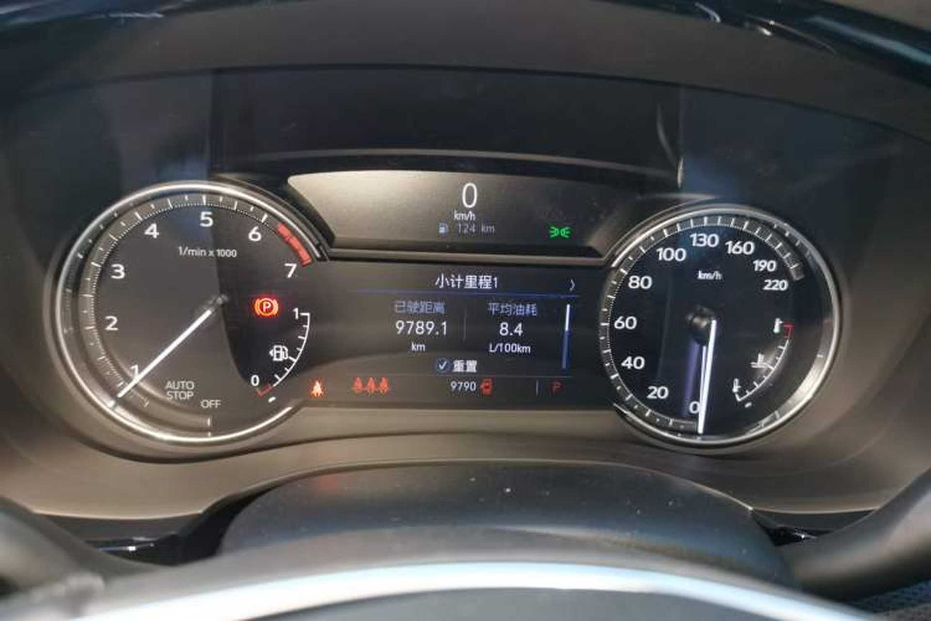 Used Cadillac XT5 2024 2.0T Two-Wheel Drive Fashion Edition Instrument Cluster