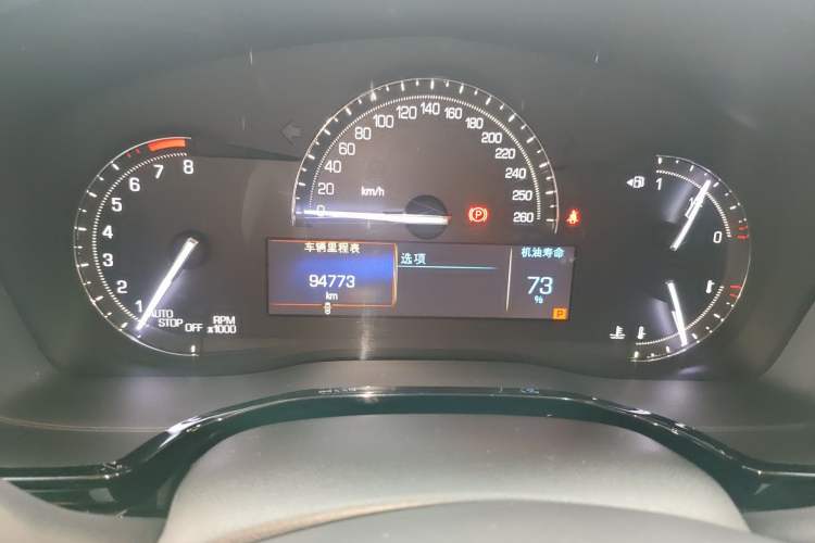 Used Cadillac XT5 2016 28T Four-Wheel Drive Luxury Model Instrument Cluster
