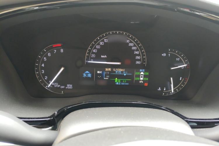 Used Cadillac XT5 2016 28T Four-Wheel Drive Luxury Model Instrument Cluster