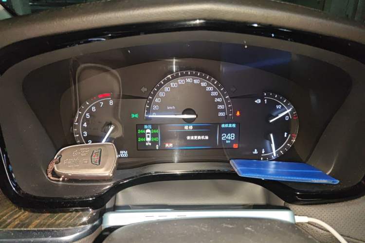 Used Cadillac XT5 2016 28T Four-Wheel Drive Luxury Model Instrument Cluster