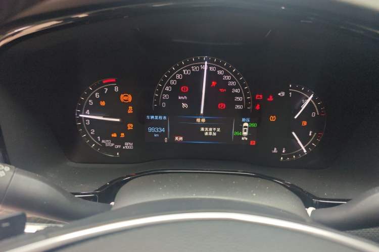 Used Cadillac XT5 2016 25T Luxury Model Instrument Cluster
