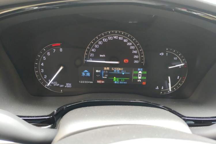 Used Cadillac XT5 2016 28T Four-Wheel Drive Luxury Model Instrument Cluster