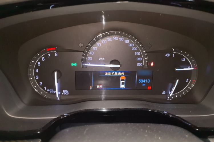 Used Cadillac XT5 2016 28T Four-Wheel Drive Luxury Model Instrument Cluster