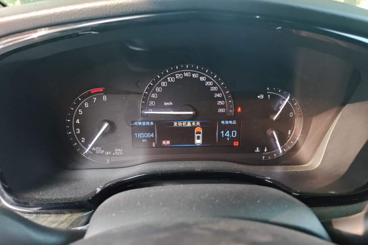 Used Cadillac XT5 2016 28T Four-Wheel Drive Luxury Model Instrument Cluster