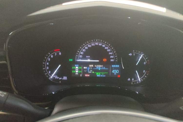 Used Cadillac XT5 2016 28T Four-Wheel Drive Luxury Model Instrument Cluster