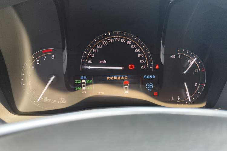 Used Cadillac XT5 2016 28T Four-Wheel Drive Luxury Model Instrument Cluster