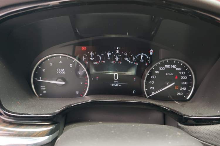 Used Cadillac XT5 2016 25T Luxury Model Instrument Cluster