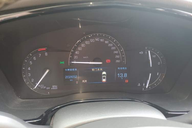 Used Cadillac XT5 2016 28T Four-Wheel Drive Luxury Model Instrument Cluster