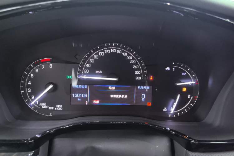 Used Cadillac XT5 2016 28T Four-Wheel Drive Luxury Model Instrument Cluster
