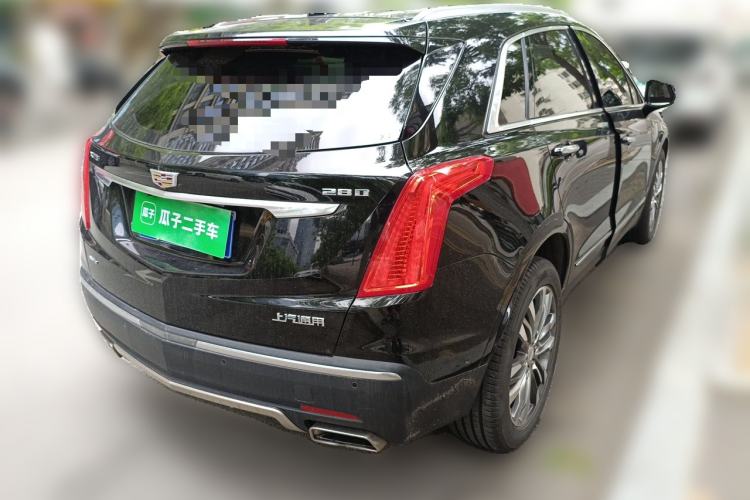 Used Cadillac XT5 2016 28T Four-Wheel-Drive Leading Model Rear Right 45 Deg