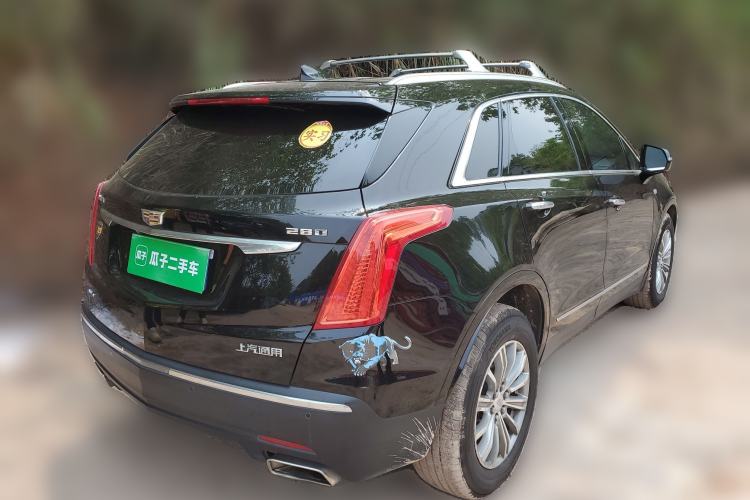 Used Cadillac XT5 2016 28T Four-Wheel Drive Luxury Model Rear Right 45 Deg