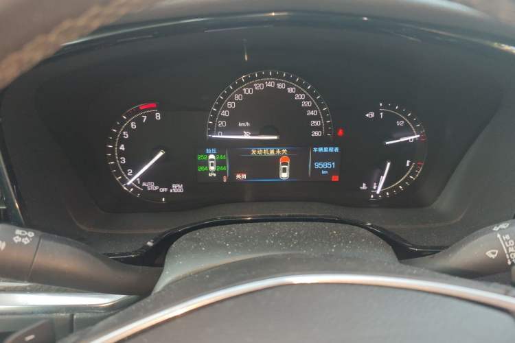 Used Cadillac XT5 2016 28T Four-Wheel Drive Luxury Model Instrument Cluster