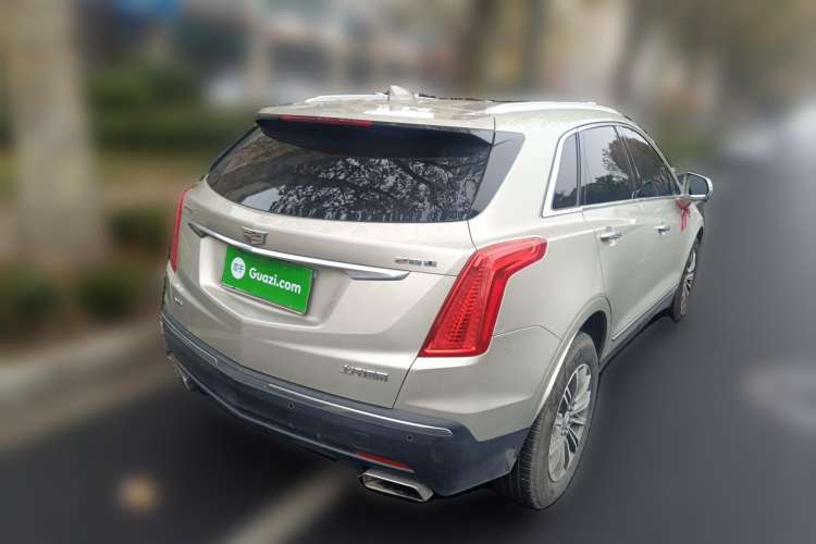 Used Cadillac XT5 2016 28T Four-Wheel Drive Luxury Model Rear Right 45 Deg