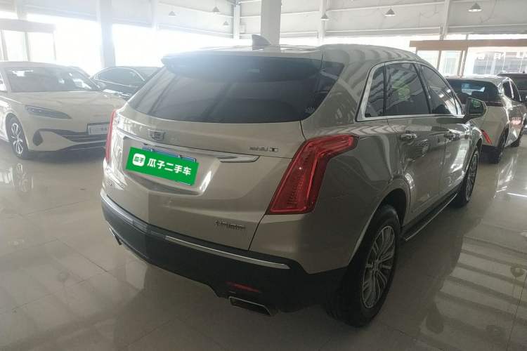 Used Cadillac XT5 2016 28T Four-Wheel Drive Luxury Model Rear Right 45 Deg
