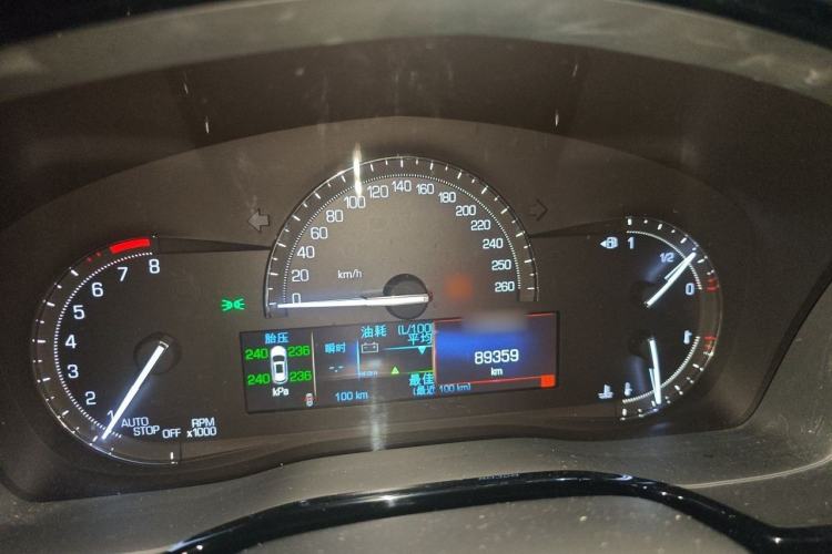 Used Cadillac XT5 2016 28T Four-Wheel Drive Luxury Model Instrument Cluster