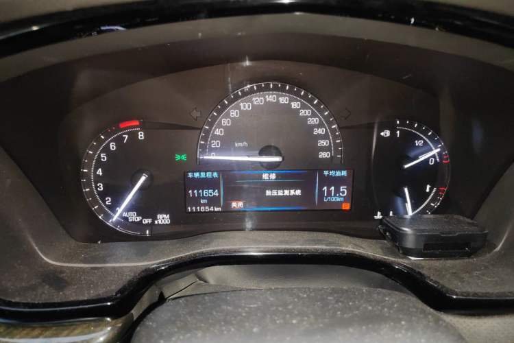 Used Cadillac XT5 2016 28T Four-Wheel Drive Luxury Model Instrument Cluster