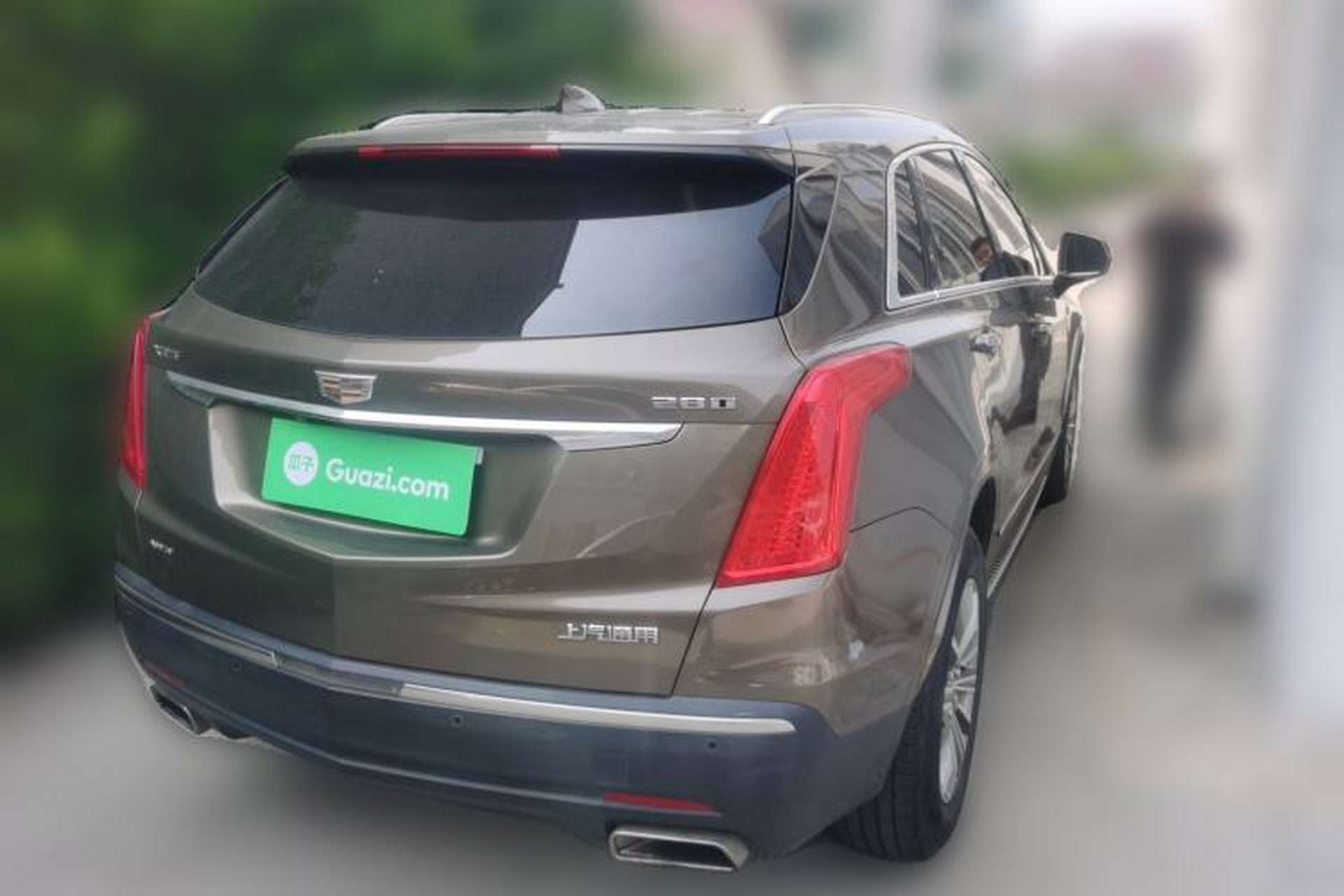 Used Cadillac XT5 2016 28T Four-Wheel Drive Luxury Model Rear Right 45 Deg