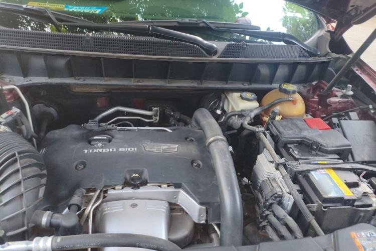 Used Cadillac XT5 2016 28T Four-Wheel Drive Luxury Model Engine Bay