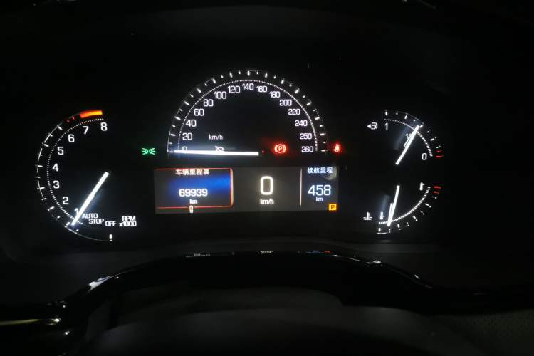 Used Cadillac XT5 2016 28T Four-Wheel Drive Luxury Model Instrument Cluster
