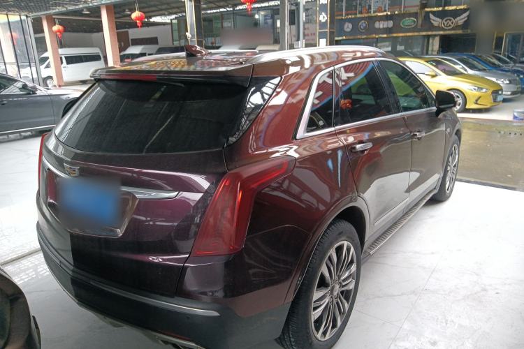 Used Cadillac XT5 2016 28T Four-Wheel Drive Luxury Model Rear Right 45 Deg