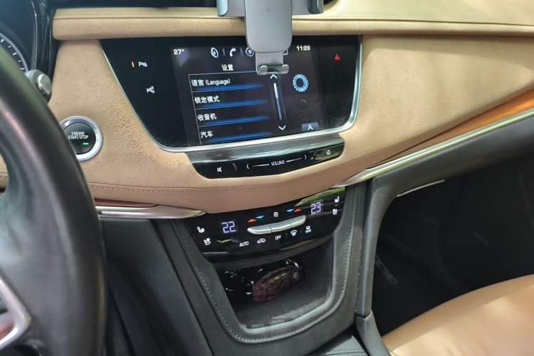 Used Cadillac XT5 2016 28T Four-Wheel-Drive Leading Model Audio And AC Panel