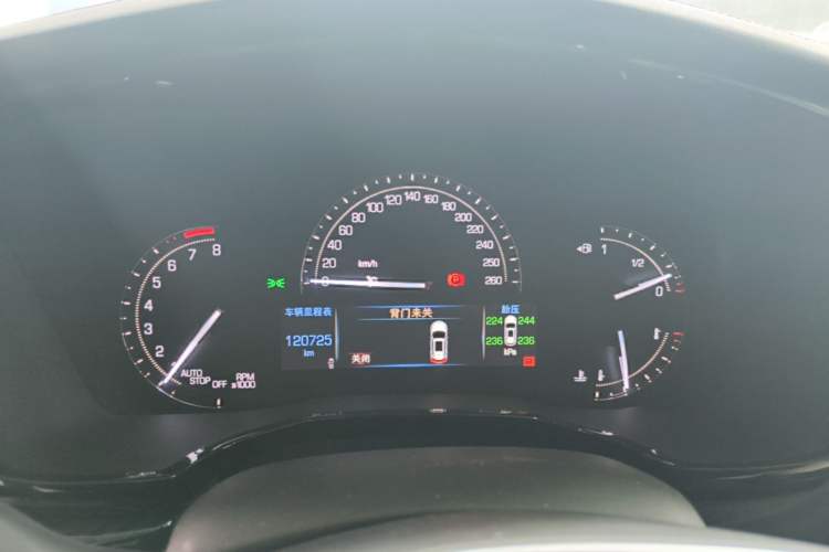 Used Cadillac XT5 2016 28T Four-Wheel Drive Tech Version Instrument Cluster