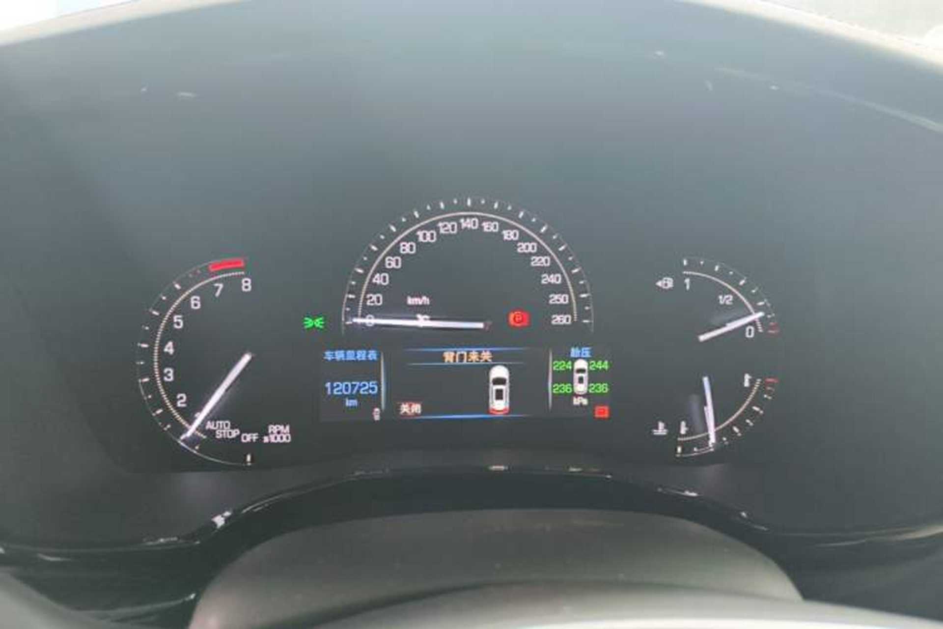 Used Cadillac XT5 2016 28T Four-Wheel Drive Tech Version Instrument Cluster