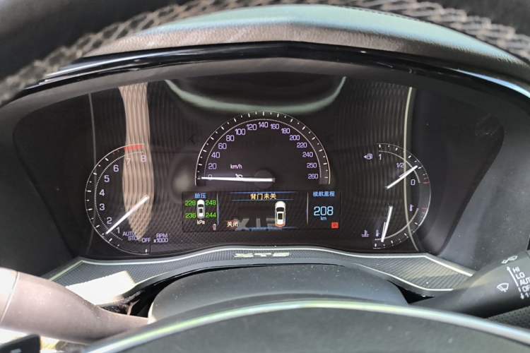 Used Cadillac XT5 2016 28T Four-Wheel Drive Luxury Model Instrument Cluster