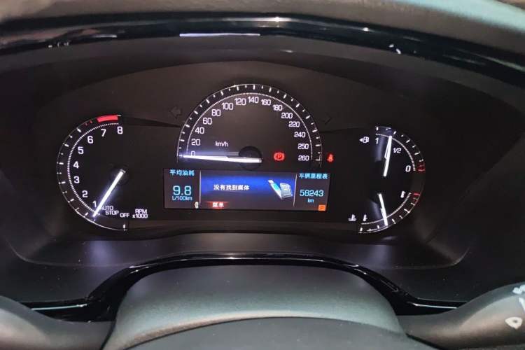 Used Cadillac XT5 2016 28T Four-Wheel Drive Luxury Model Instrument Cluster