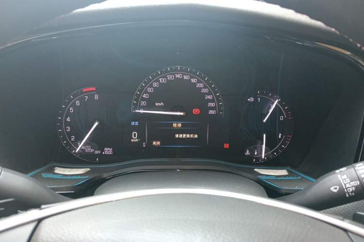 Used Cadillac XT5 2016 28T Four-Wheel Drive Luxury Model Instrument Cluster