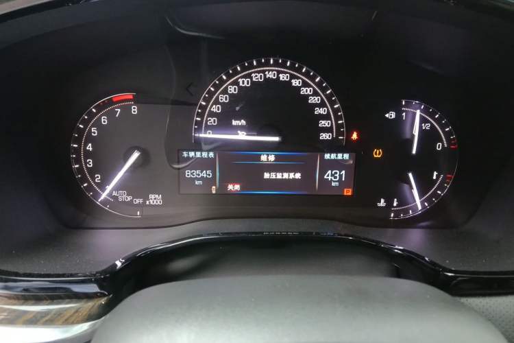 Used Cadillac XT5 2016 25T Luxury Model Instrument Cluster