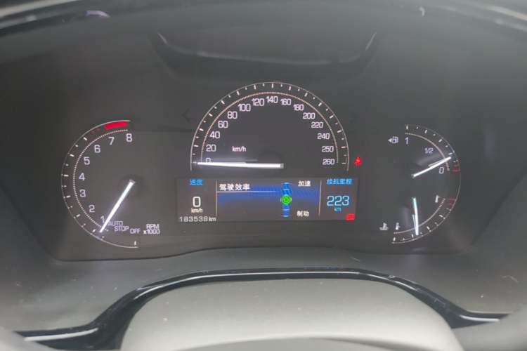 Used Cadillac XT5 2016 28T Four-Wheel Drive Luxury Model Instrument Cluster