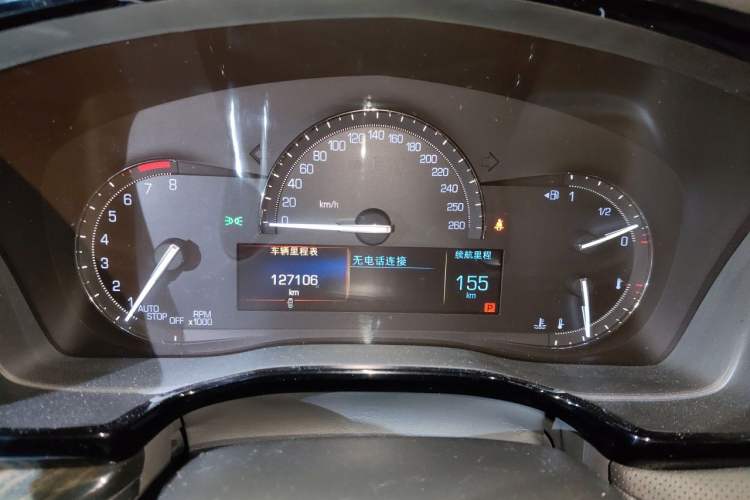 Used Cadillac XT5 2016 28T Four-Wheel Drive Luxury Model Instrument Cluster