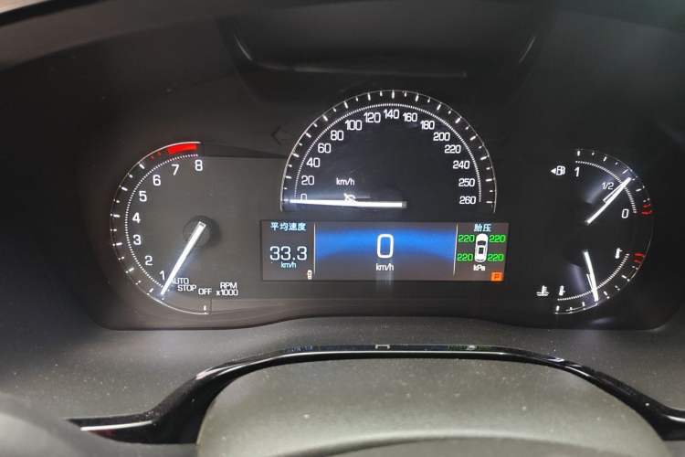 Used Cadillac XT5 2016 28T Four-Wheel Drive Luxury Model Instrument Cluster