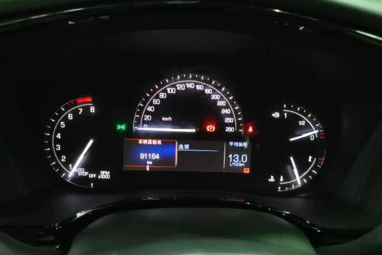 Used Cadillac XT5 2016 28T Four-Wheel Drive Tech Version Instrument Cluster