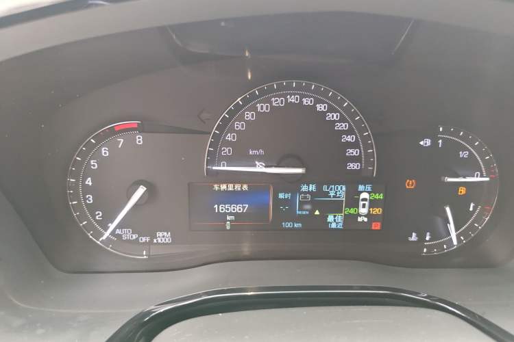 Used Cadillac XT5 2016 28T Four-Wheel Drive Luxury Model Instrument Cluster