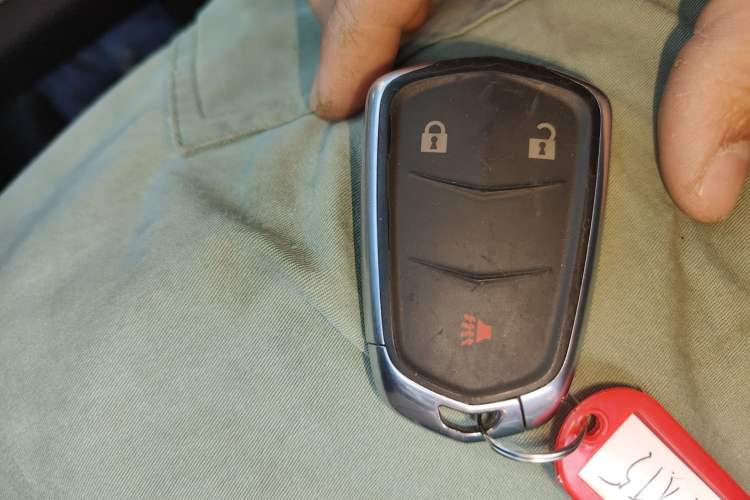 Used Cadillac XT5 2016 28T Four-Wheel Drive Tech Version Vehicle Key