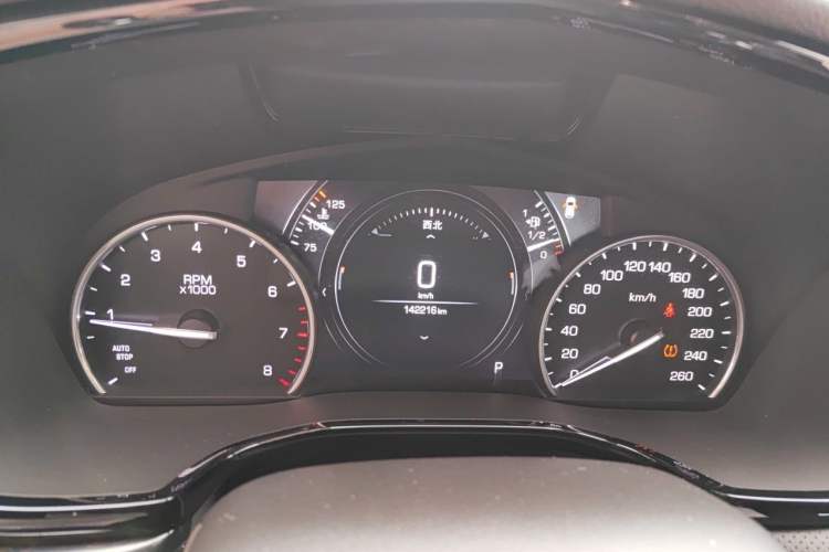 Used Cadillac XT5 2017 Anniversary Edition 28T Four-Wheel Drive Luxury Model Instrument Cluster