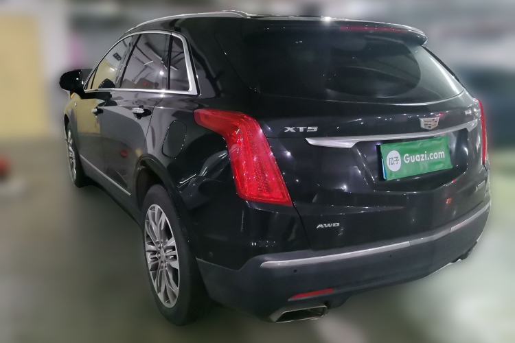 Used Cadillac XT5 2017 Anniversary Edition 28T All-Wheel-Drive Leading Model Rear Left 45 Deg