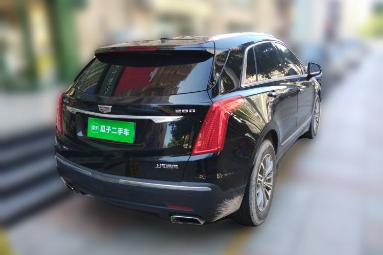 Used Cadillac XT5 2017 Anniversary Edition 28T Four-Wheel Drive Tech Model Rear Right 45 Deg