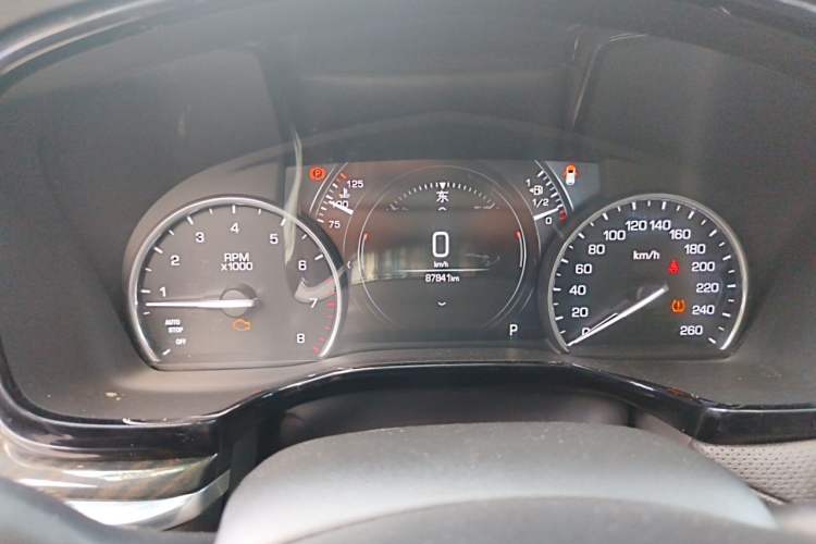 Used Cadillac XT5 2017 Anniversary Edition 28T Four-Wheel Drive Luxury Model Instrument Cluster