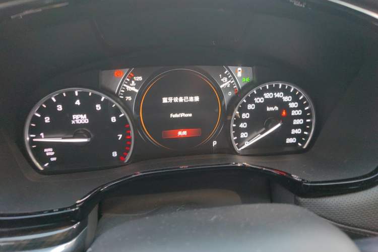 Used Cadillac XT5 2017 Anniversary Edition 28T Four-Wheel Drive Tech Model Instrument Cluster