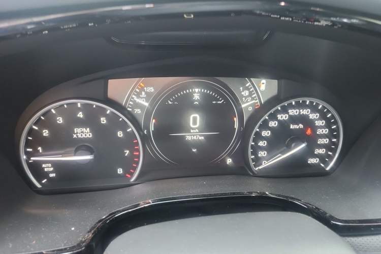 Used Cadillac XT5 2017 Anniversary Edition 28T Four-Wheel Drive Luxury Model Instrument Cluster