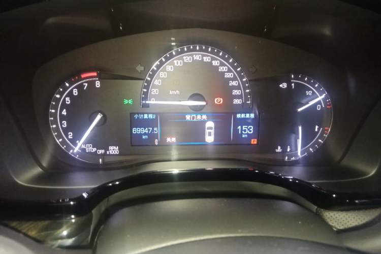 Used Cadillac XT5 2017 Anniversary Edition 28T Four-Wheel Drive Luxury Model Instrument Cluster
