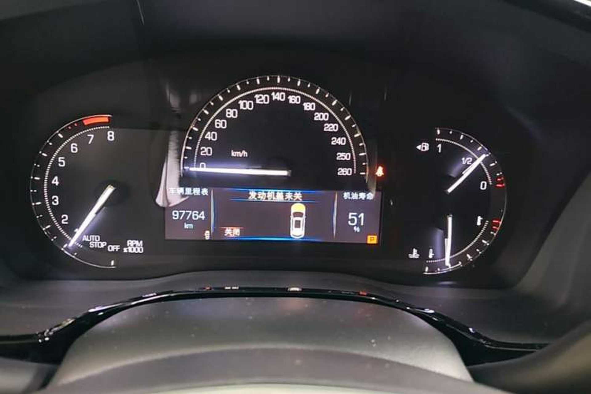 Used Cadillac XT5 2017 Anniversary Edition 25T Luxury Model Instrument Cluster