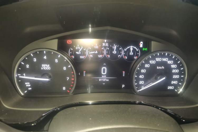 Used Cadillac XT5 2017 Anniversary Edition 28T Four-Wheel Drive Luxury Model Instrument Cluster