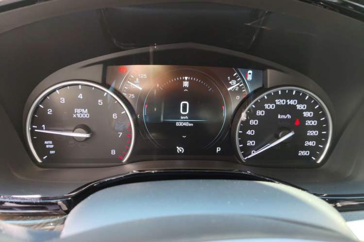 Used Cadillac XT5 2017 Anniversary Edition 28T Four-Wheel Drive Luxury Model Instrument Cluster