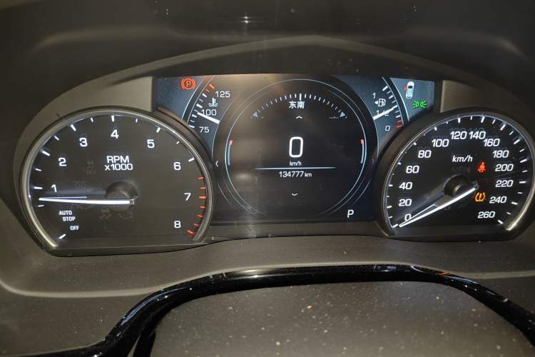 Used Cadillac XT5 2017 Anniversary Edition 25T Luxury Model Instrument Cluster