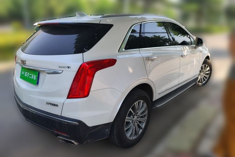 Used Cadillac XT5 2017 Anniversary Edition 25T Luxury Model Rear Right 45 Deg