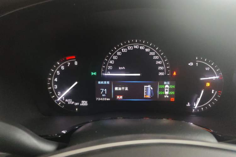 Used Cadillac XT5 2018 28E Four-Wheel Drive Tech Version Instrument Cluster